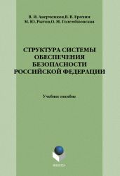 Структура системы обеспечения безопасности Российской Федерации: учебное пособие