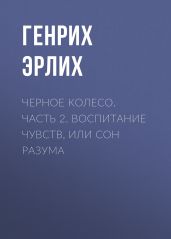 Черное колесо. Часть 2. Воспитание чувств, или Сон разума