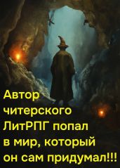 Автор читерского ЛитРПГ попал в мир, который он сам придумал!!!